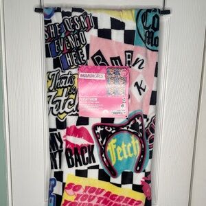 Mean Girls Graphic Plush Throw Blanket